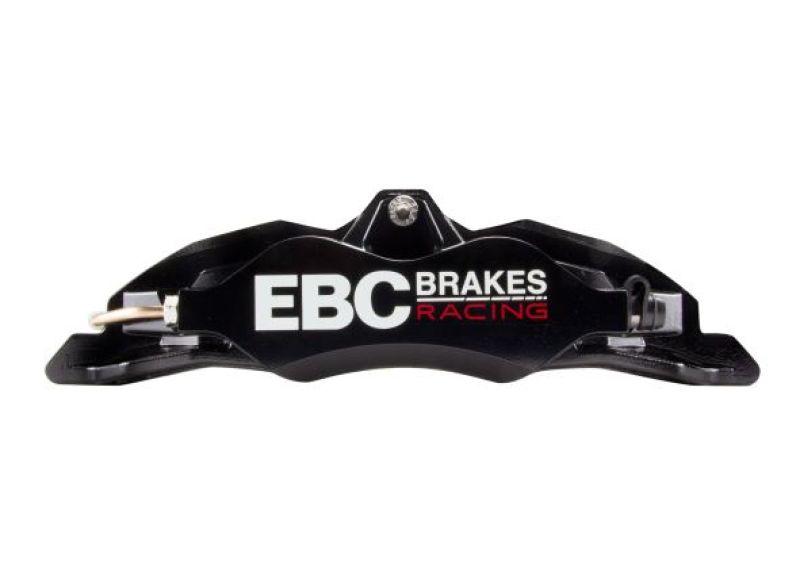 EBC Racing 05-11 Ford Focus ST (Mk2) Front Left Apollo-4 Black Caliper