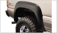 Cargar imagen en el visor de la galería, Bushwacker 07-14 Chevy Silverado 2500 HD Fleetside Extend-A-Fender Style Flares 4pc - Black