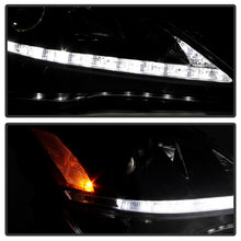 Cargar imagen en el visor de la galería, Spyder Lexus IS 250/350 2006-2010 Projector Headlights DRL Black PRO-YD-LIS06-DRL-BK