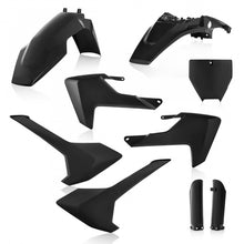 Cargar imagen en el visor de la galería, Acerbis 17+ Husqvarna TC65 Full Plastic Kit - Black