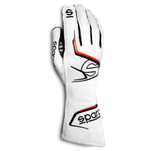 Cargar imagen en el visor de la galería, Sparco Gloves Arrow Kart 10 WHT/BLK