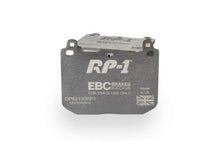 Cargar imagen en el visor de la galería, EBC Racing 12-16 Porsche Boxster (Cast Iron Disc Only) RP-1 Race Rear Brake Pads