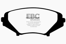 Cargar imagen en el visor de la galería, EBC 03-12 Mazda RX8 1.3 Rotary (Standard Suspension) Yellowstuff Front Brake Pads