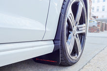 Load image into Gallery viewer, Rally Armor 15-17.5 VW Golf R Black UR Mud Flap w/ White Logo