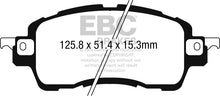 Cargar imagen en el visor de la galería, EBC 2016+ Toyota Yaris iA Greenstuff Front Brake Pads