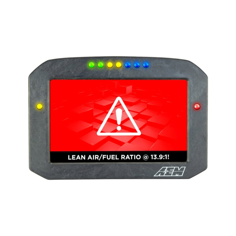 AEM CD-7G Carbon Flush Digital Dash Display w/ Internal 20Hz GPS
