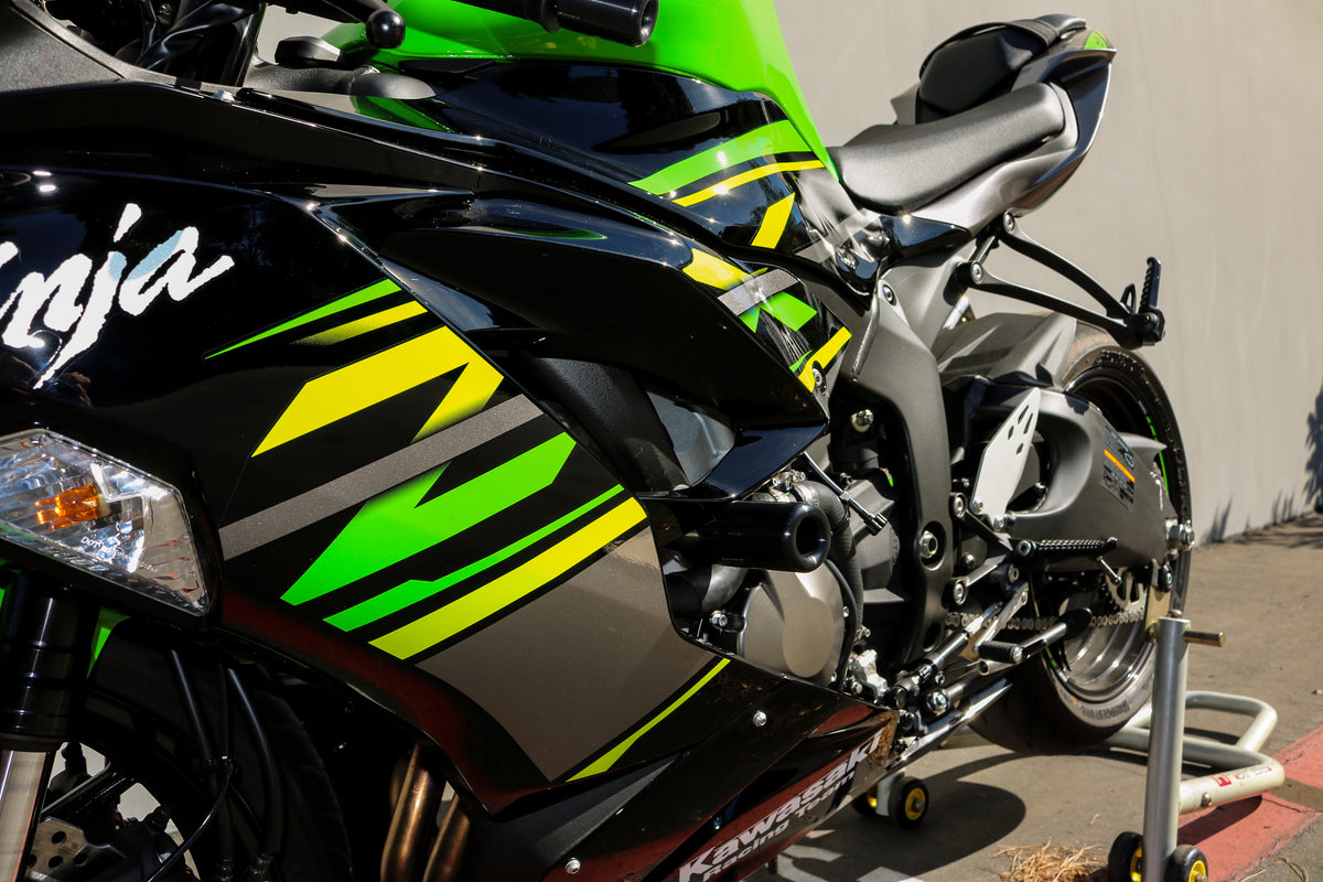 Shogun PR/Frame Sliders Black KAW (750-4459)