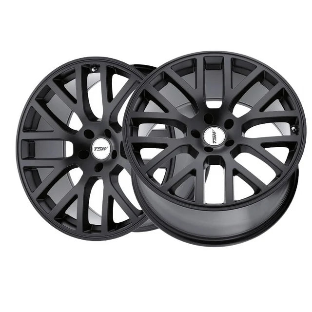 TSW Alloy Wheels TWDON 19X8 5X112 M-BLK 32MM