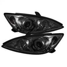 Cargar imagen en el visor de la galería, Spyder Toyota Camry 02-06 Projector Headlights LED Halo LED Smoke High H1 Low H1 PRO-YD-TCAM02-HL-SM