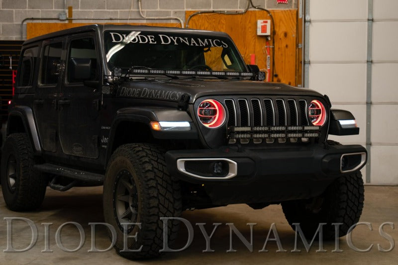 Diode Dynamics 18-21 Jeep JL Wrangler/Gladiator RGBW HD LED Halos