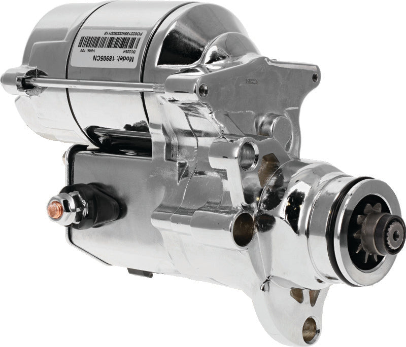 Bikers Choice 07-17 Big Twin 06 Dyna Except M-8 Chrome 1.4KW Starter