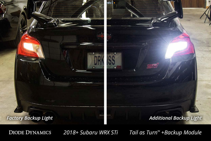 Módulo de luz de giro trasera y de respaldo (USDM) de Diode Dynamics 15-21 para Subaru WRX/STi