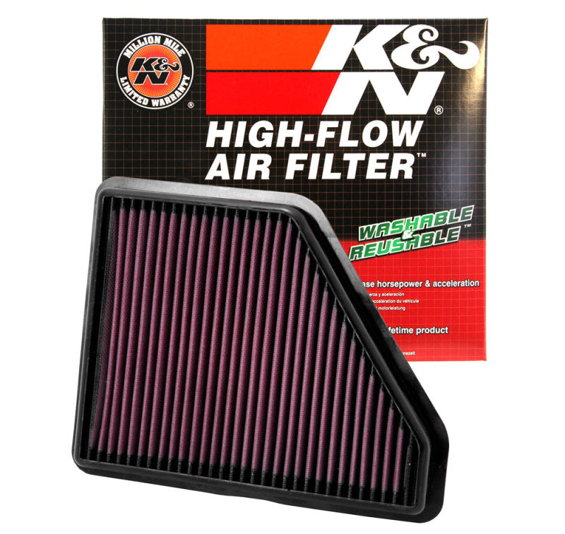 K&N Replacement Air Filter — Fits 2010-2017 Chevrolet Equinox & GMC Terrain 2.4L/3.0L