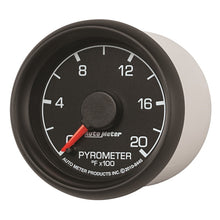 Cargar imagen en el visor de la galería, Autometer Factory Match Ford 52.4mm Full Sweep Electronic 0-2000 Deg F EGT/Pyrometer Gauge