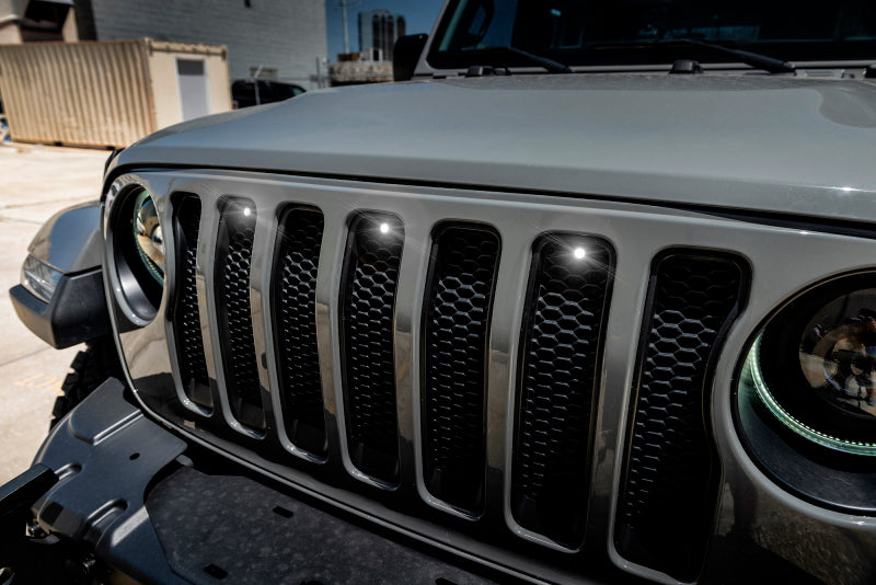 Kit de rejilla LED estilo Oracle Pre-Runner para Jeep Wrangler JL - Blanco VER GARANTÍA