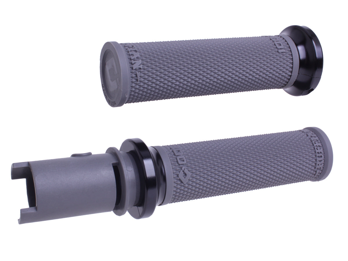 ODI Lock-on Ruffian Grips Graphite/Black CVO `23-24 (V30HTCH-B)