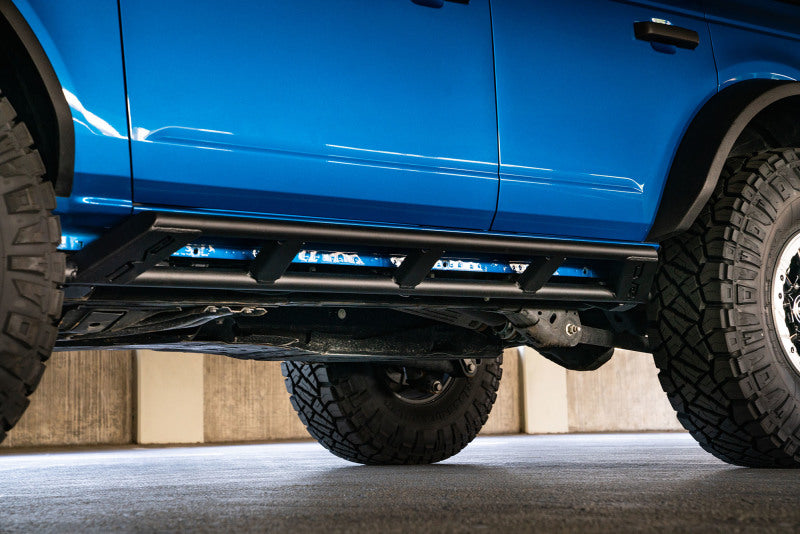 DV8 Offroad FS-15 Series Rock Sliders — Fits 2021-2025 Ford Bronco