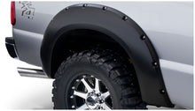 Cargar imagen en el visor de la galería, Bushwacker 08-10 Ford F-250 Super Duty Styleside Pocket Style Flares 4pc 81.0/96.0in Bed - Black