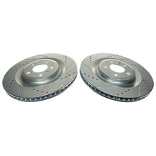 Cargar imagen en el visor de la galería, Power Stop 20-22 Lincoln Aviator Rear Drilled &amp; Slotted Rotor (Pair)