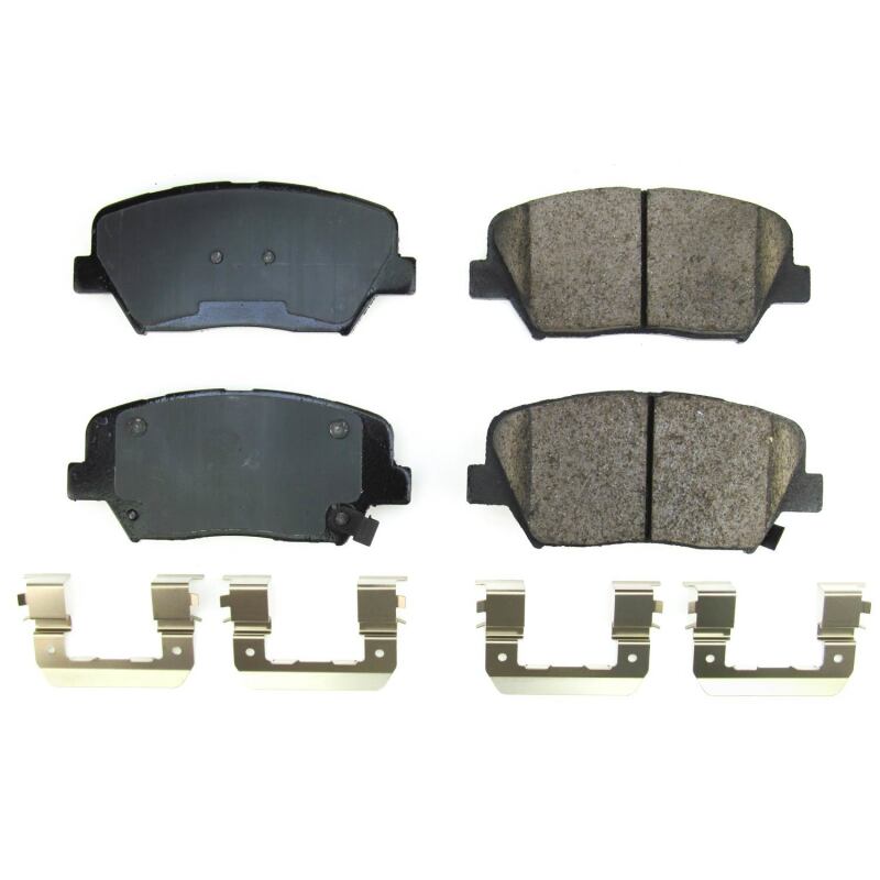 Power Stop 19-21 Hyundai Nexo Front Z17 Evo Ceramic Brake Pads w/Hardware