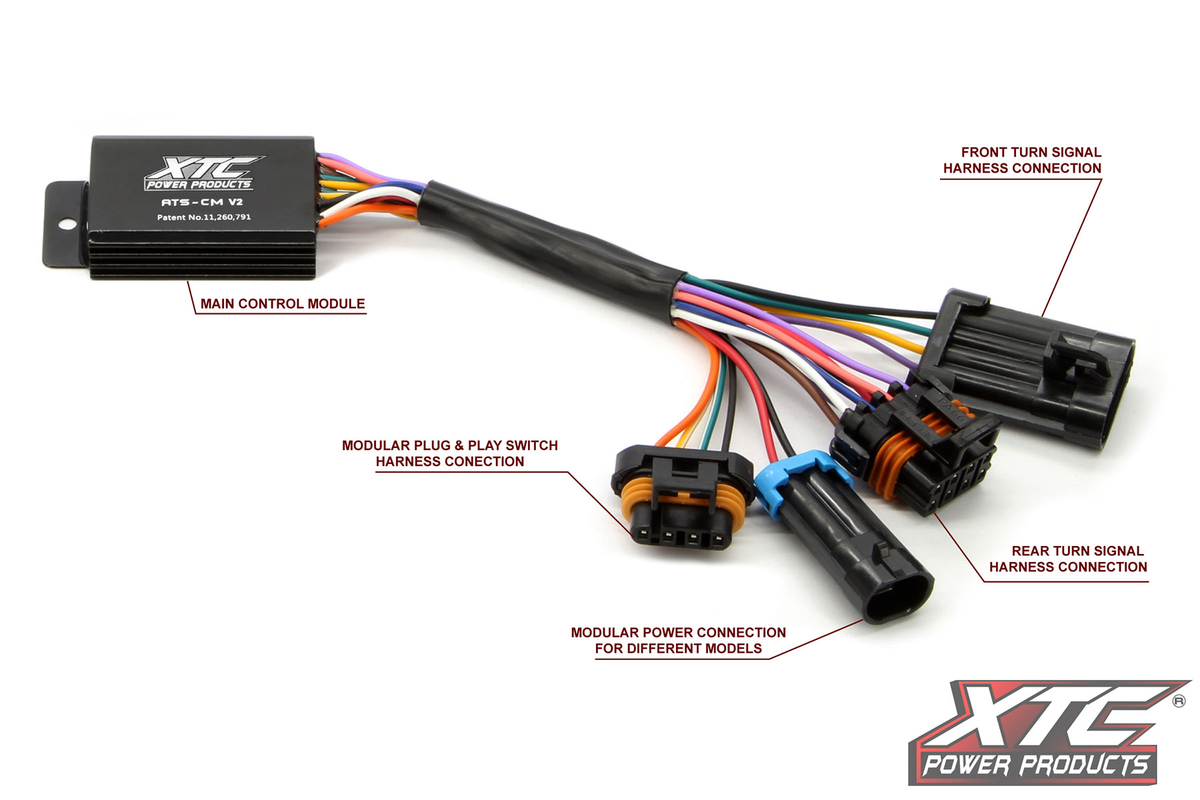 XTC Power Products Auto Turn Signal KIT w/ Horn POL (ATS-POL-RAN570)