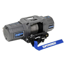 Cargar imagen en el visor de la galería, Superwinch 3500 LBS 12V DC 7/32in x 40ft Synthetic Rope Hawse Fairlead SP 35SR Winch