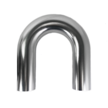 Cargar imagen en el visor de la galería, Ticon 2.5in Aluminum 6061 180 Degree Mandrel Bend - 1.5D Radius