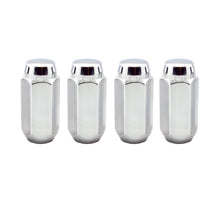 Cargar imagen en el visor de la galería, McGard Hex Lug Nut (Cone Seat) M14X1.5 / 13/16 Hex / 1.945in. Length (4-Pack) - Chrome