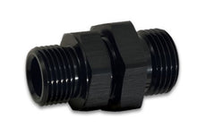 Cargar imagen en el visor de la galería, Adaptador de unión ORB macho a macho de -10AN a -8AN vibrante - Anodizado negro