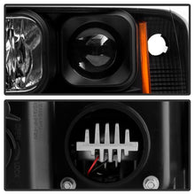 Cargar imagen en el visor de la galería, Spyder Dodge Ram 1500 02-05/Ram 2500/3500 03-05 High-Power LED Headlights - Black PRO-YD-DR02V2PL-BK