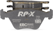 Cargar imagen en el visor de la galería, EBC Racing 01-03 Porsche 911 (996) GT2 3.6TT (Cast Iron Rotor Only) RP-X Front Brake Pads