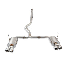 Cargar imagen en el visor de la galería, Mishimoto 2015 Subaru WRX 3in Stainless Steel Cat-Back Exhaust