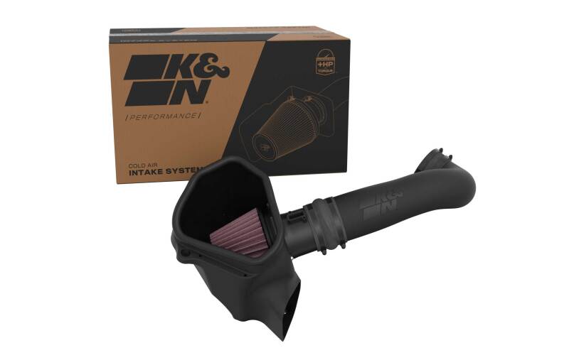K&N 63-3121 Cold Air Intake System — Fits 2022-2024 Cadillac CT5 V8