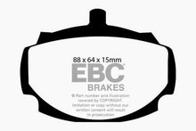 Load image into Gallery viewer, EBC 62-81 Mg MGB 1.8 Greenstuff Front Brake Pads