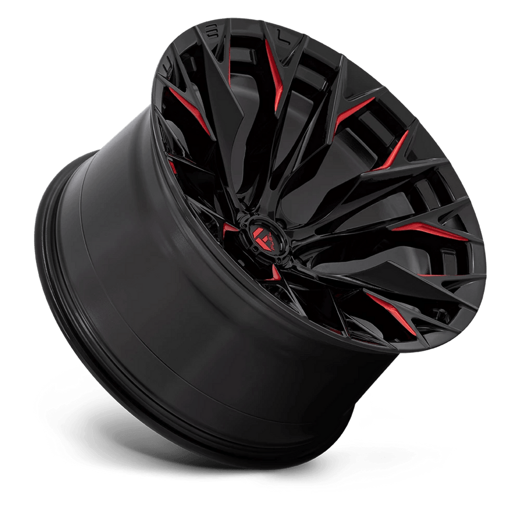 Fuel Off-RoadD823 22X12 6X5.5 G-BLK MILL C-RED -44MM