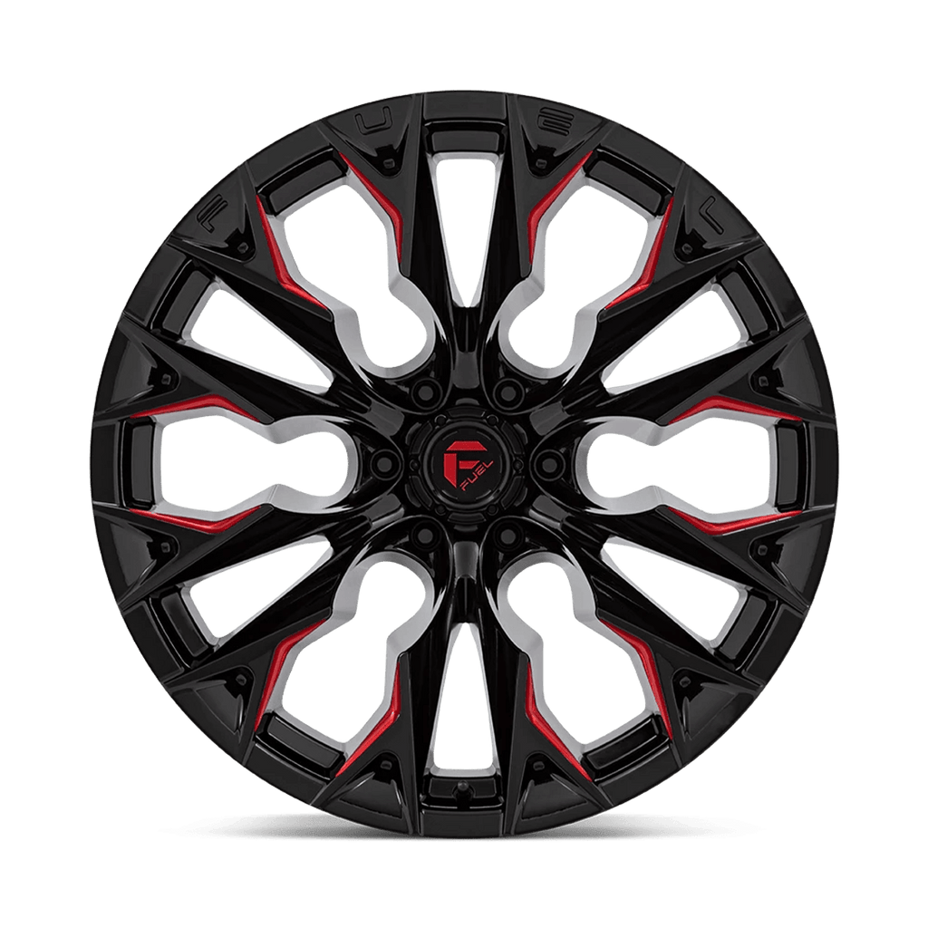 Fuel Off-RoadD823 22X12 6X5.5 G-BLK MILL C-RED -44MM