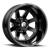 Fuel Off-RoadD09 20X8.25 8X210 MT-BLK-MIL -221MM