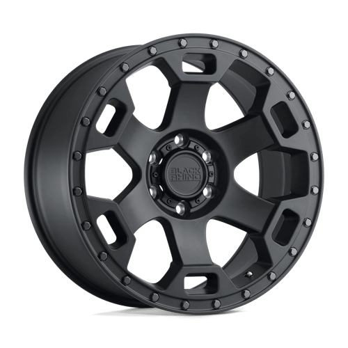 BRGLT 18X9 6X5.5 SGL-BLK-GNMTL-BLT 12MM