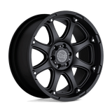 Black Rhino Wheels BRGLA 18X9 6X5.5 M-BLK -12MM