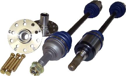 DSS Pontiac 2004-2006 GTO 1000HP Axle -with 300m 1-1/8in torsional center bars -Left RA5200X3