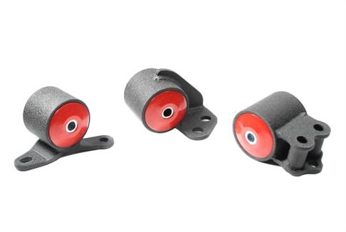 Innovative 04-08 Acura TSX K-Series Black Steel Mounts 85A Bushings