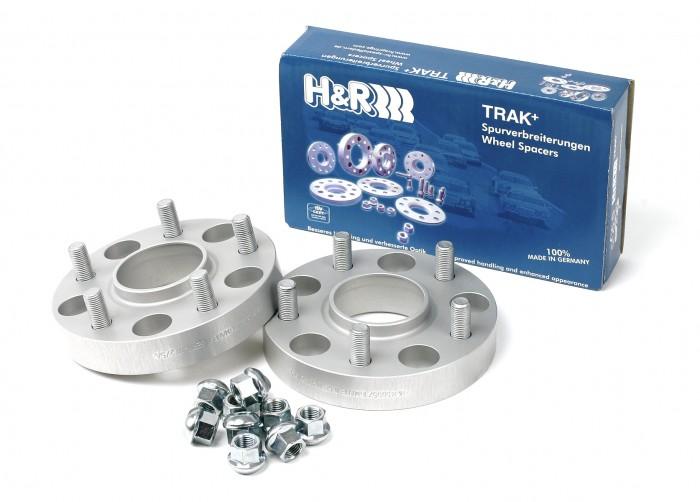 H&R Trak+ 21mm DRA Spacer Bolt Pattern 5/112 CB 66.5mm Bolt Thread 14x1.5