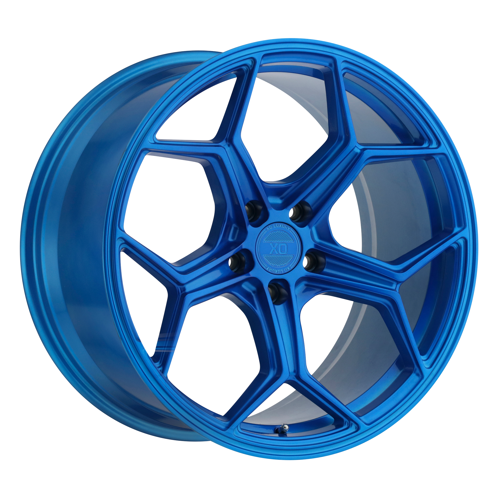 XO Wheels XOHLK 19X10 5X120 EL-BLUE 45MM