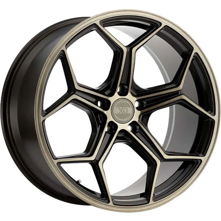 XO Wheels XOHLK 19X10 5X120 BRNZ BRSH-FC 45MM