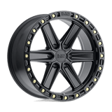 Black Rhino Wheels BRHDS 20X9.5 6X5.5 B-BLK-BRASSBLT -18MM