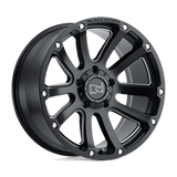 Black Rhino Wheels BRHLD 18X9.5 5X150 M-BLK-MILL 12MM