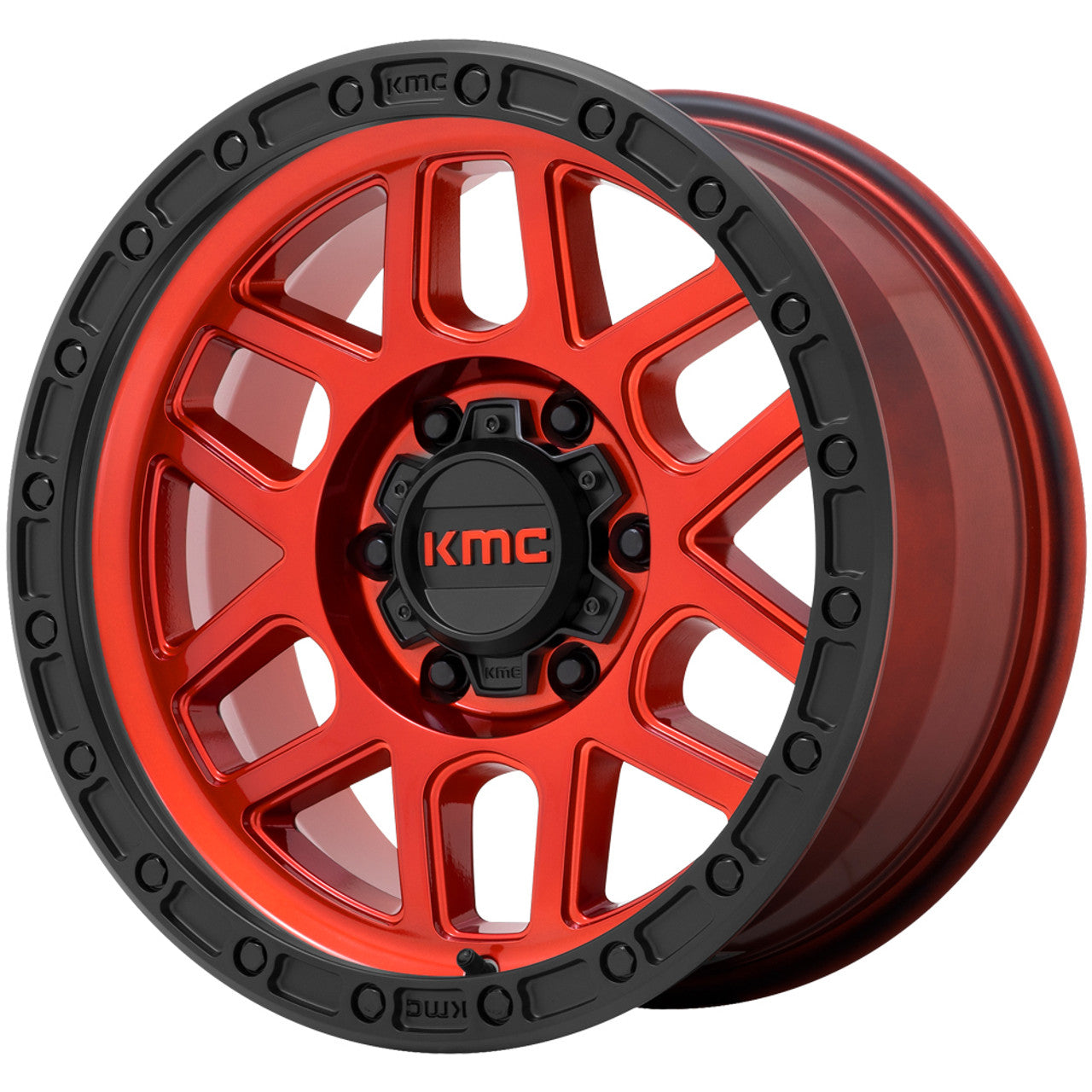 KMC Wheels KM544 20X9 6X135 C-RED BLK-LP 18MM