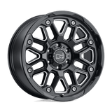 Black Rhino Wheels BRHSR 17X9.5 6X5.5 G-BLK-MILL 12MM