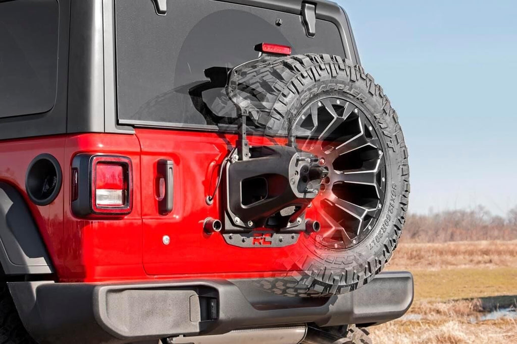 Tire Carrier Relocation Plate | No Prox | Jeep Wrangler JL (18-24)/Wrangler Unlimited (18-24)