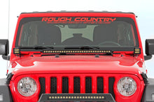 Load image into Gallery viewer, LED Light Kit | Hood Mount | 30&quot; Black Single Row | Jeep Gladiator JT/Wrangler JL (18-24)